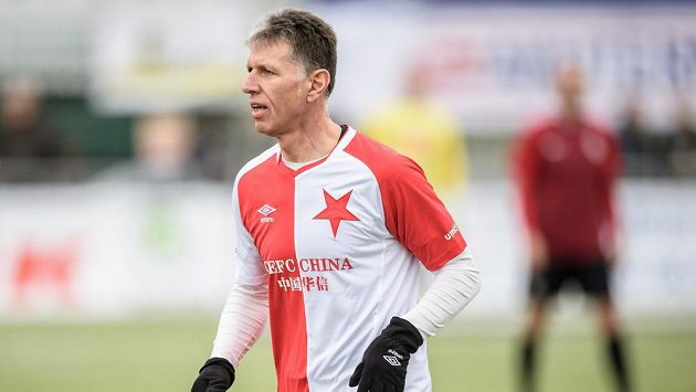 Jaroslav Šilhavý během Silvestrovského derby veteránů. Jaroslav Šilhavý během Silvestrovského derby veteránů.