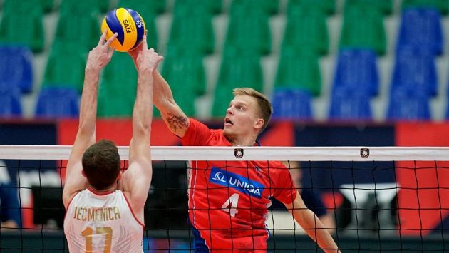 Volejbalový reprezentant Donovan Džavoronok, tahoun italské Monzy. Volejbalový reprezentant Donovan Džavoronok, tahoun italské Monzy.