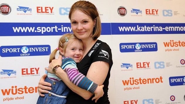 Střelkyně Kateřina Emmons s dcerou Julií Střelkyně Kateřina Emmons s dcerou Julií