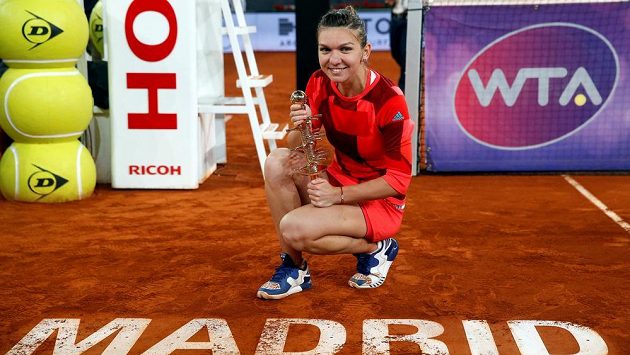 Rumunská tenistka Simona Halepová ovládla turnaj v Madridu. Rumunská tenistka Simona Halepová ovládla turnaj v Madridu.