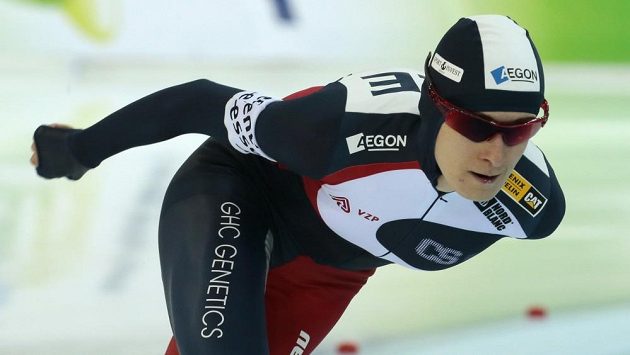 Rychlobruslařka Martina Sáblíková v Soči na trati 3000 metrů. Rychlobruslařka Martina Sáblíková v Soči na trati 3000 metrů.