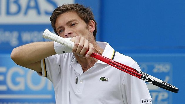 Francouzský tenista Nicolas Mahut. Francouzský tenista Nicolas Mahut.