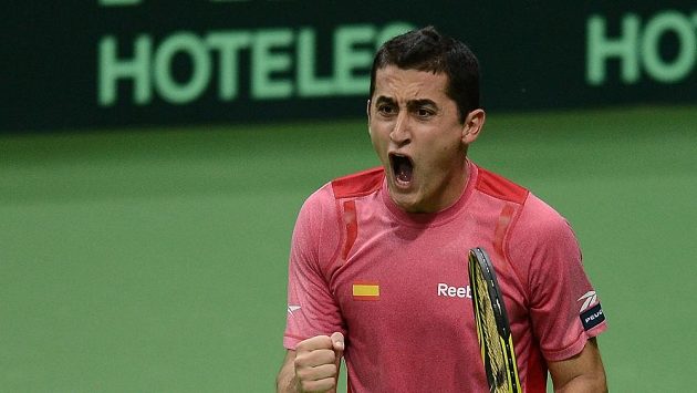 Španělský tenista Nicolás Almagro. Španělský tenista Nicolás Almagro.