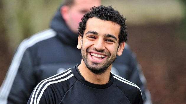 Záložník Chelsea Mohamed Salah. Záložník Chelsea Mohamed Salah.