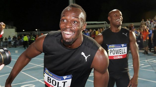 Jamajčan Usain Bolt při nedávných závodech v Melbourne. Jamajčan Usain Bolt při nedávných závodech v Melbourne.