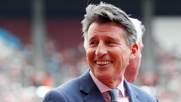 Sebastian Coe, šéf Světové atletiky Sebastian Coe, šéf Světové atletiky