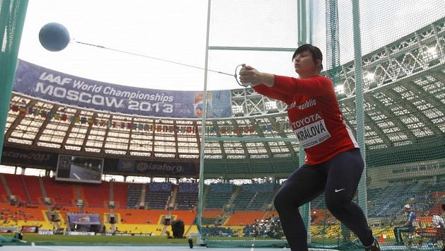 Kladivářka Tereza Králová na MS v Moskvě skončila v kvalifikaci. Kladivářka Tereza Králová na MS v Moskvě skončila v kvalifikaci.