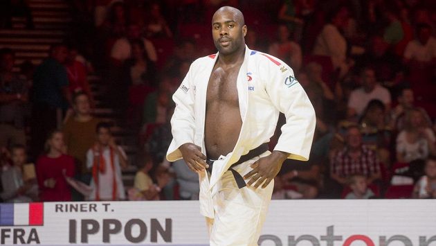 Francouzský judista Teddy Riner. Francouzský judista Teddy Riner.