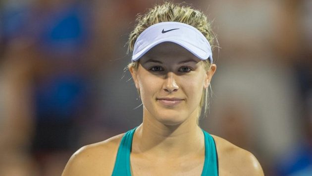 Kanadská tenistka Eugenie Bouchardová. Kanadská tenistka Eugenie Bouchardová.