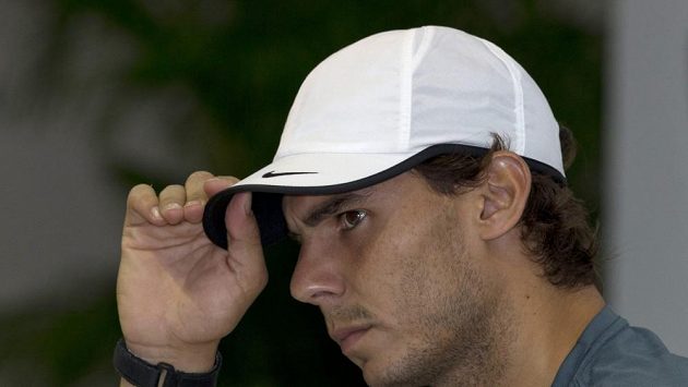 Španělský tenista Rafael Nadal na turnaji v Šanghaji. Španělský tenista Rafael Nadal na turnaji v Šanghaji.