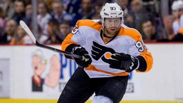 Útočník Philadelphie Jakub Voráček Útočník Philadelphie Jakub Voráček