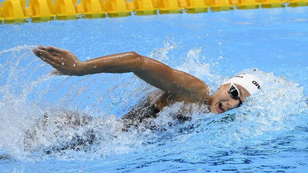 Česká plavkyně Barbora Seemanová v semifinále OH v Tokiu 2021 na 200 m volným způsobem Česká plavkyně Barbora Seemanová v semifinále OH v Tokiu 2021 na 200 m volným způsobem