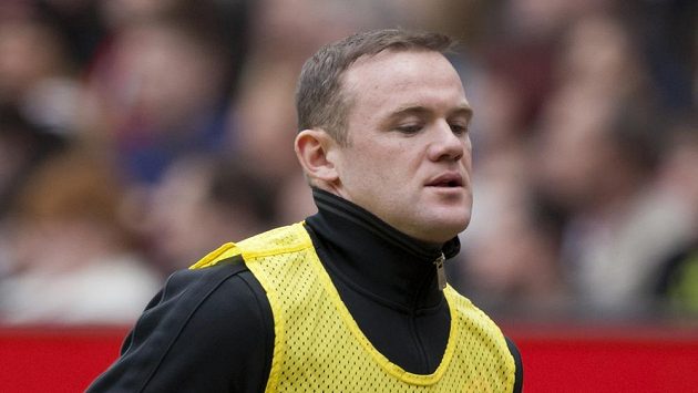 Wayne Rooney na tréninku. Wayne Rooney na tréninku.