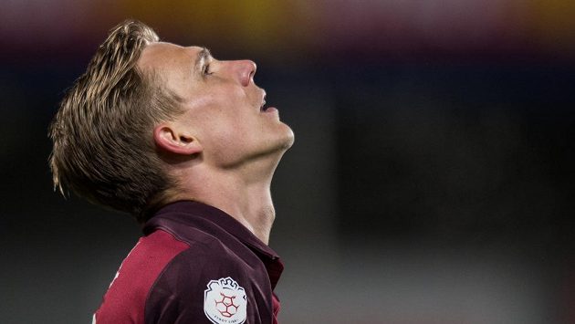 Bořek Dočkal ze Sparty při utkání s Plzní. Bořek Dočkal ze Sparty při utkání s Plzní.