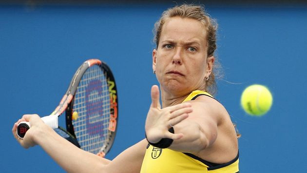 Česká tenistka Barbora Strýcová. Česká tenistka Barbora Strýcová.