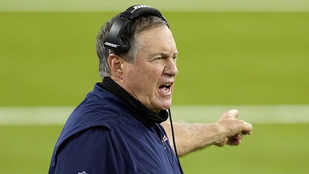 Kouč New England Patriots Bill Belichick. Kouč New England Patriots Bill Belichick.