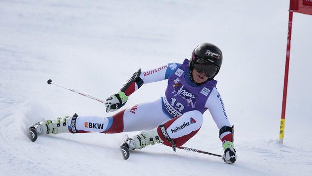 Švýcarská lyžařka Lara Gutová (na snímku) vyhrála obří slalom Světového poháru v Aspenu. Švýcarská lyžařka Lara Gutová (na snímku) vyhrála obří slalom Světového poháru v Aspenu.