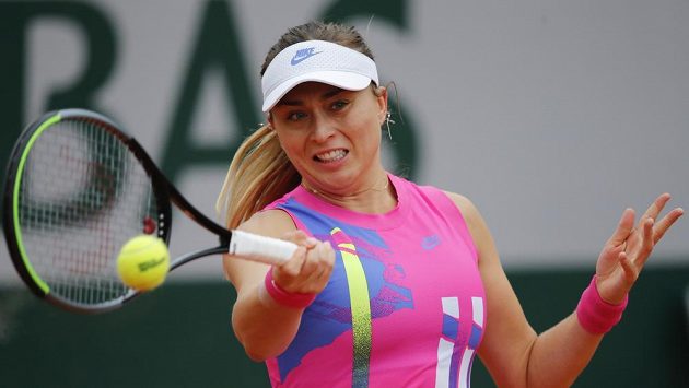 Španělka Paula Badosaová během loňského French Open při utkání s Němkou Laurou Siegemundovou. Španělka Paula Badosaová během loňského French Open při utkání s Němkou Laurou Siegemundovou.