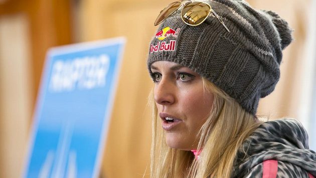 Americká lyžařka Lindsey Vonnová. Americká lyžařka Lindsey Vonnová.