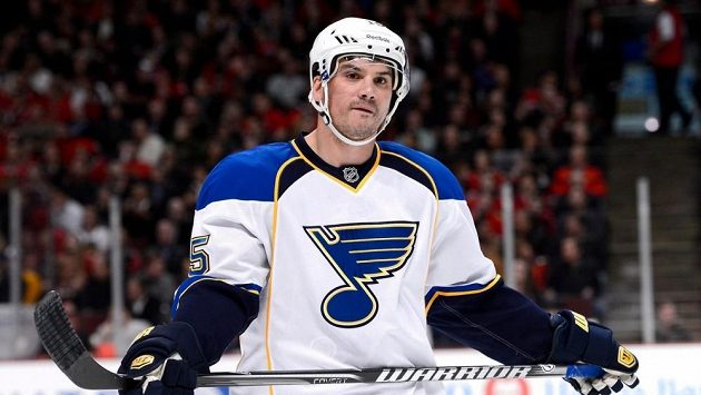 Americký hokejista Jamie Langenbrunner Americký hokejista Jamie Langenbrunner