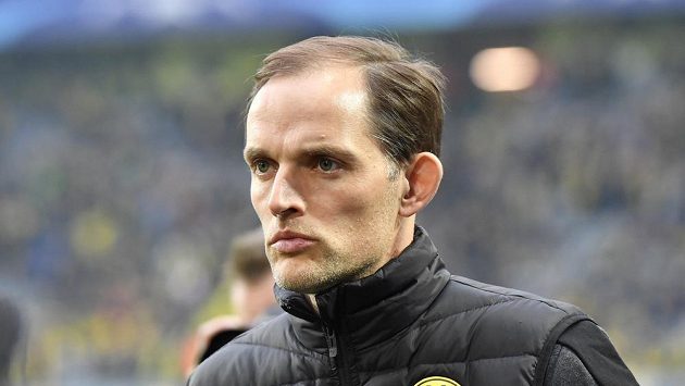 Thomas Tuchel ještě jako kouč Dortmundu při dubnovém čtvrtfinále LM s Monakem. Thomas Tuchel ještě jako kouč Dortmundu při dubnovém čtvrtfinále LM s Monakem.