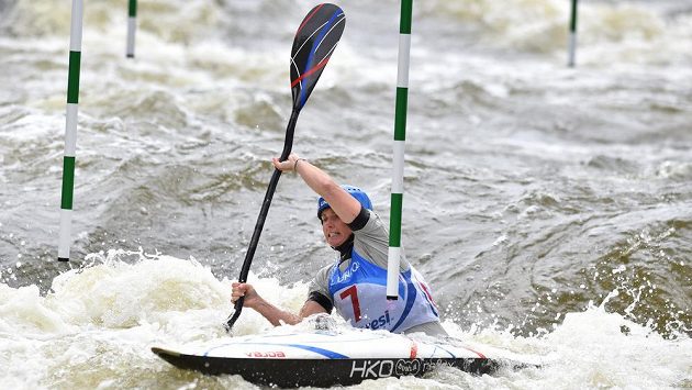 Kajakářka Štěpánka Hilgertová Kajakářka Štěpánka Hilgertová