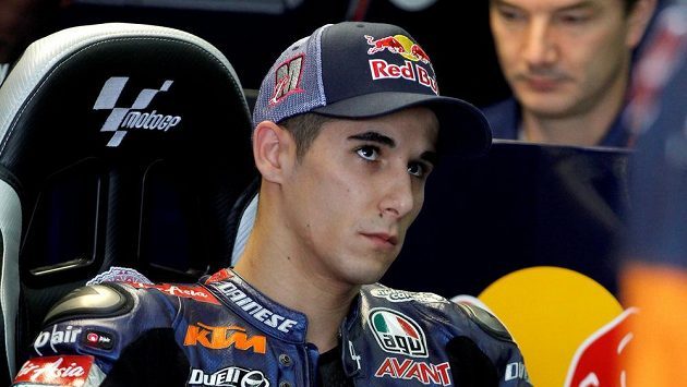 Španělský motocyklista Luis Salom Španělský motocyklista Luis Salom