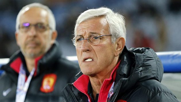Trenér Kuang-čou Evergrande Marcello Lippi Trenér Kuang-čou Evergrande Marcello Lippi