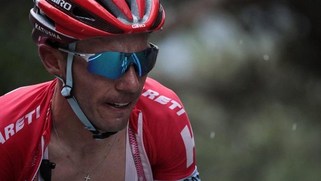 Španělský cyklista Joaquim Rodríguez na letošní Tour de France. Španělský cyklista Joaquim Rodríguez na letošní Tour de France.