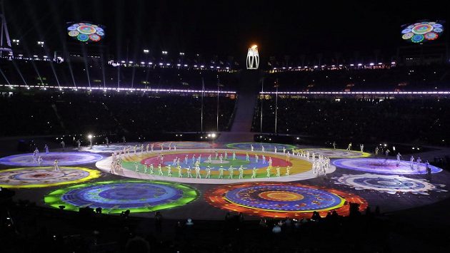 Slavnostní zakončení 24. Zimních olympijskách her v Koreji. Slavnostní zakončení 24. Zimních olympijskách her v Koreji.