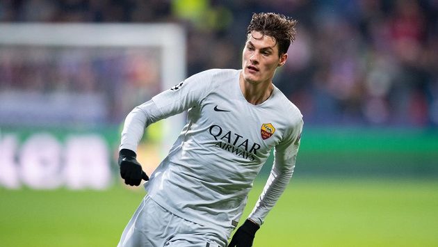 Patrik Schick z AS Řím. Patrik Schick z AS Řím.