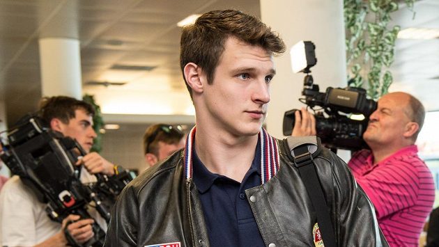 Útočník Dominik Kubalík. Útočník Dominik Kubalík.