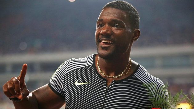 Americký sprinter Justin Gatlin. Americký sprinter Justin Gatlin.
