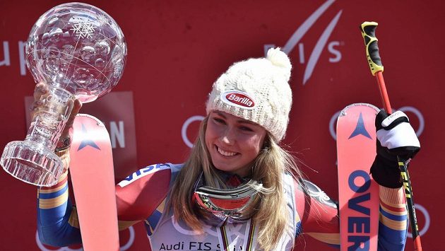 Americká lyžařka Mikaela Shiffrinová. Americká lyžařka Mikaela Shiffrinová.