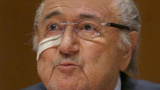 Prezident FIFA Sepp Blatter. Prezident FIFA Sepp Blatter.