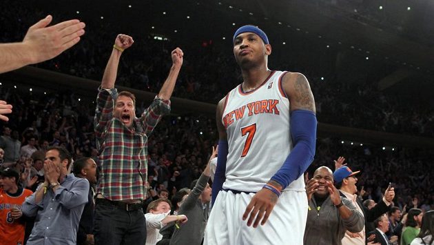 Carmelo Anthony hrál jako o život, ale na Houston to nestačilo. Carmelo Anthony hrál jako o život, ale na Houston to nestačilo.