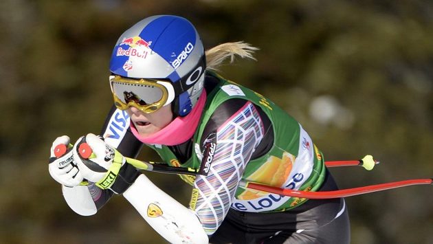 Americká lyžařka Lindsey Vonnová. Americká lyžařka Lindsey Vonnová.