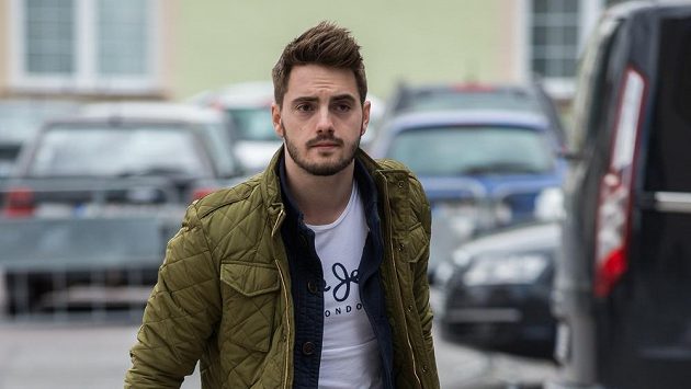 Brankář Matěj Machovský na srazu hokejové reprezentace ve Znojmě před MS 2016. Brankář Matěj Machovský na srazu hokejové reprezentace ve Znojmě před MS 2016.