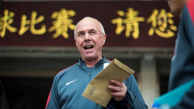 Fotbalový světoběžník Sven-Göran Eriksson. Fotbalový světoběžník Sven-Göran Eriksson.