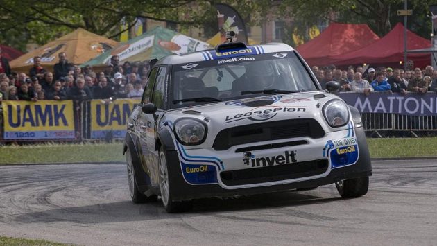 Václav Pech a Petr Uhel na Rallye Český Krumlov. Václav Pech a Petr Uhel na Rallye Český Krumlov.