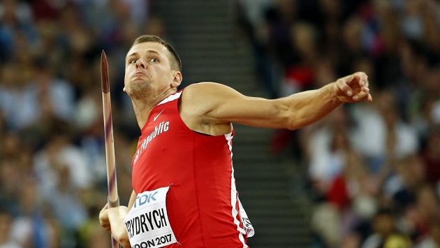 Český oštěpař Petr Frydrych. Český oštěpař Petr Frydrych.