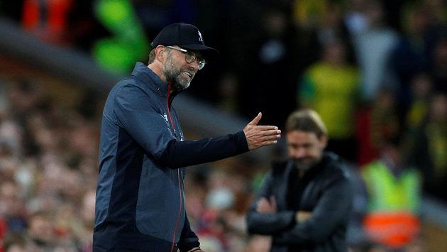 Trenér Jürgen Klopp umí slavit úspěchy naplno Trenér Jürgen Klopp umí slavit úspěchy naplno