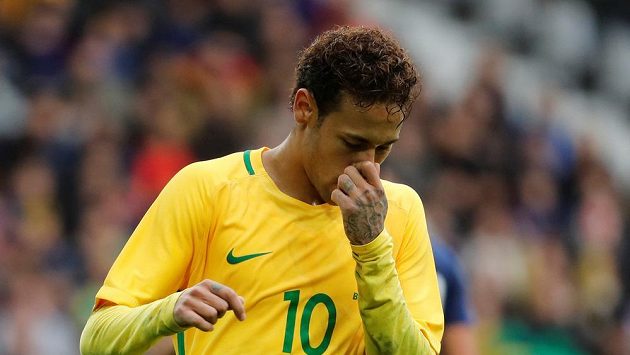 Brazilec Neymar neproměnil penaltu. Brazilec Neymar neproměnil penaltu.