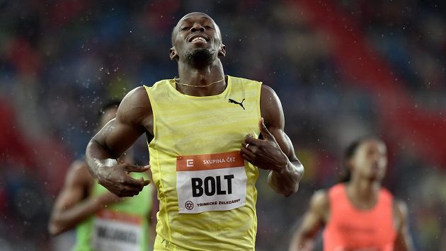 Jamajský sprinter Usain Bolt. Jamajský sprinter Usain Bolt.