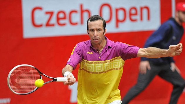 Radek Štěpánek na turnaji Czech Open v Prostějově Radek Štěpánek na turnaji Czech Open v Prostějově