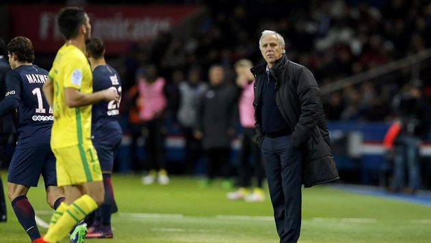 Nyní už bývalý trenér francouzského Nantes René Girard. Nyní už bývalý trenér francouzského Nantes René Girard.