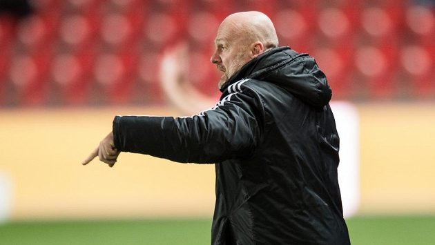 Trenér Jihlavy Michal Bílek. Trenér Jihlavy Michal Bílek.