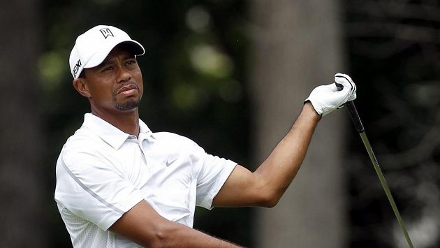 Tiger Woods na hřišti v Ohiu. Tiger Woods na hřišti v Ohiu.