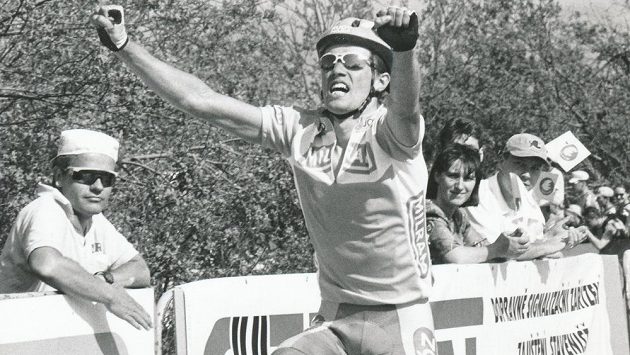 Bývalý litevský cyklista Raimondas Rumšas na archivním snímku. Bývalý litevský cyklista Raimondas Rumšas na archivním snímku.