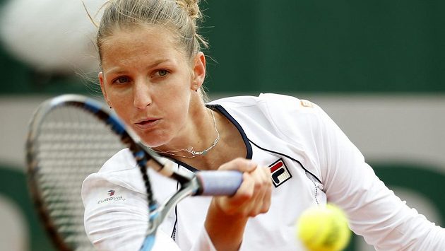 Česká tenistka Karolína Plíšková. Česká tenistka Karolína Plíšková.